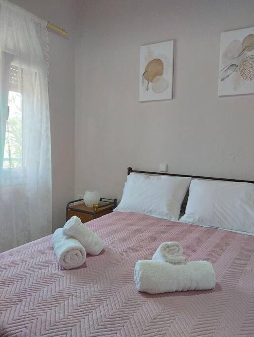 Lovely Guesthouse On The Beach Agia Anna  Exteriör bild